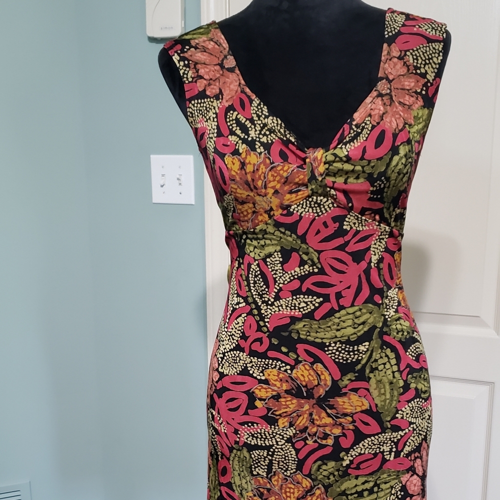 The Travel Collection sleeveless floral dress